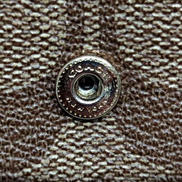 Vintage Coach Slim Envelope Wallet - Picture 11 of 14